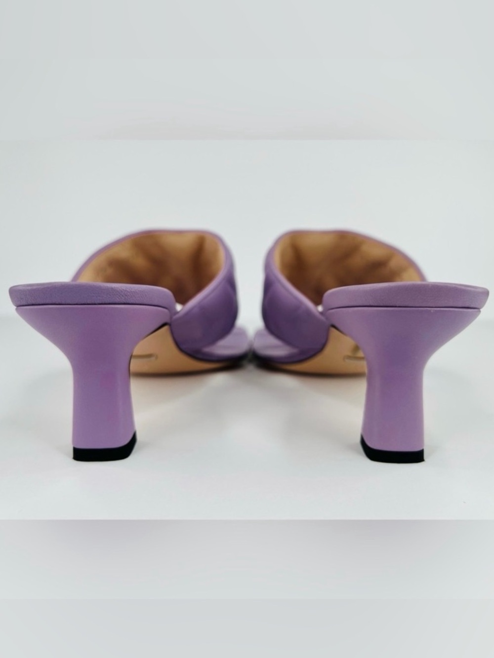 GUCCI | ✨NEW✨ Marmont GG Kitten Heel Thong Sandals in Lavender - Picture 7 of 12